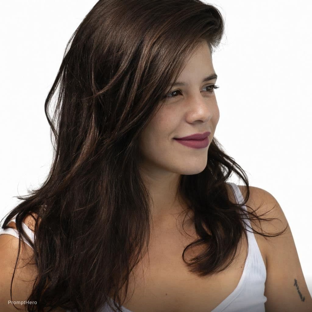 AI generated: Un fondo blanco de estudio de fotos profesional
