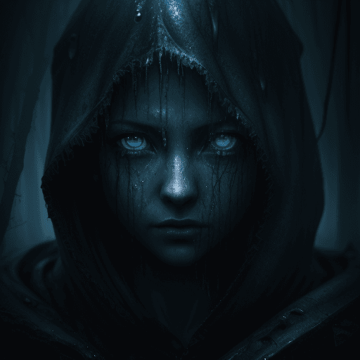 AI generated: human eye image hd wallpaper, in the style of cryengine, wet-on-wet blending, evocative environmenta...