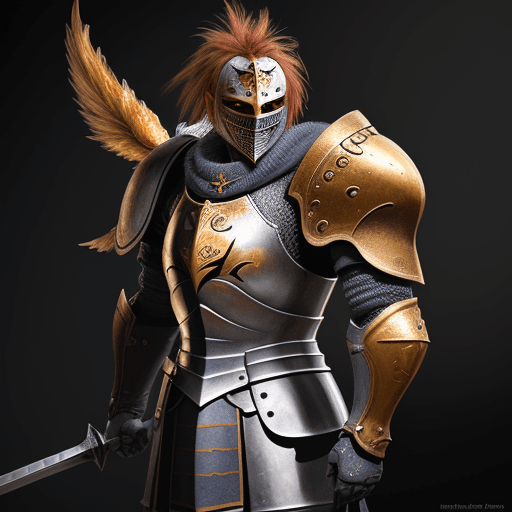 AI generated: knight fenix  photorealistic