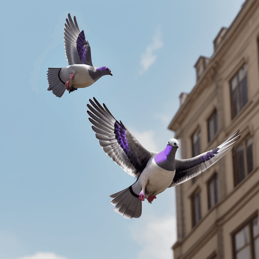 AI generated: Generate pigeons
