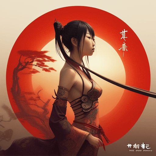 AI generated: delicious, epic, oriental asien, ambient music, album art - 