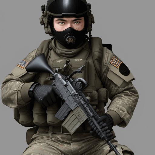 AI generated: Special Forces MVD
