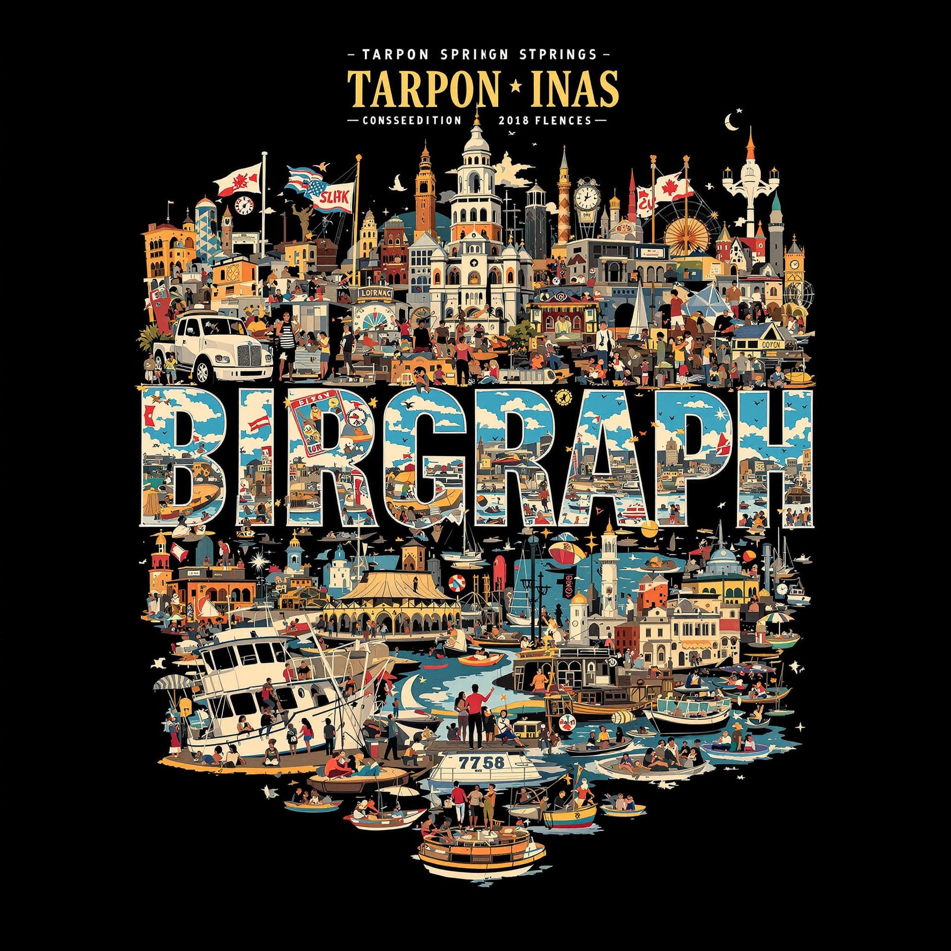 AI generated: A striking, high-contrast cinematic photo-style vertical collage that captures the essence of tehran...
