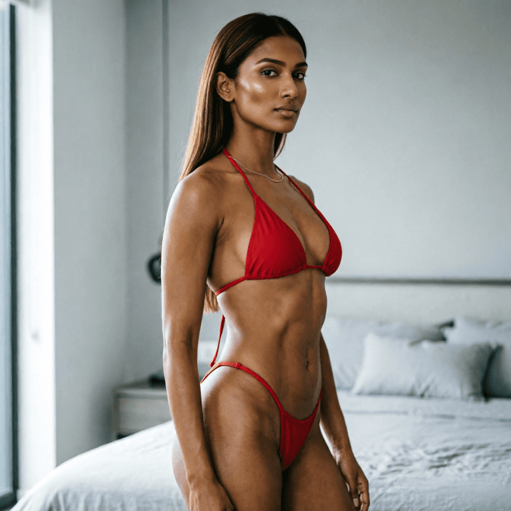 AI generated: 

















Bedroom, frontal body shot, professional photoshoot, straightened silky hair, girl...