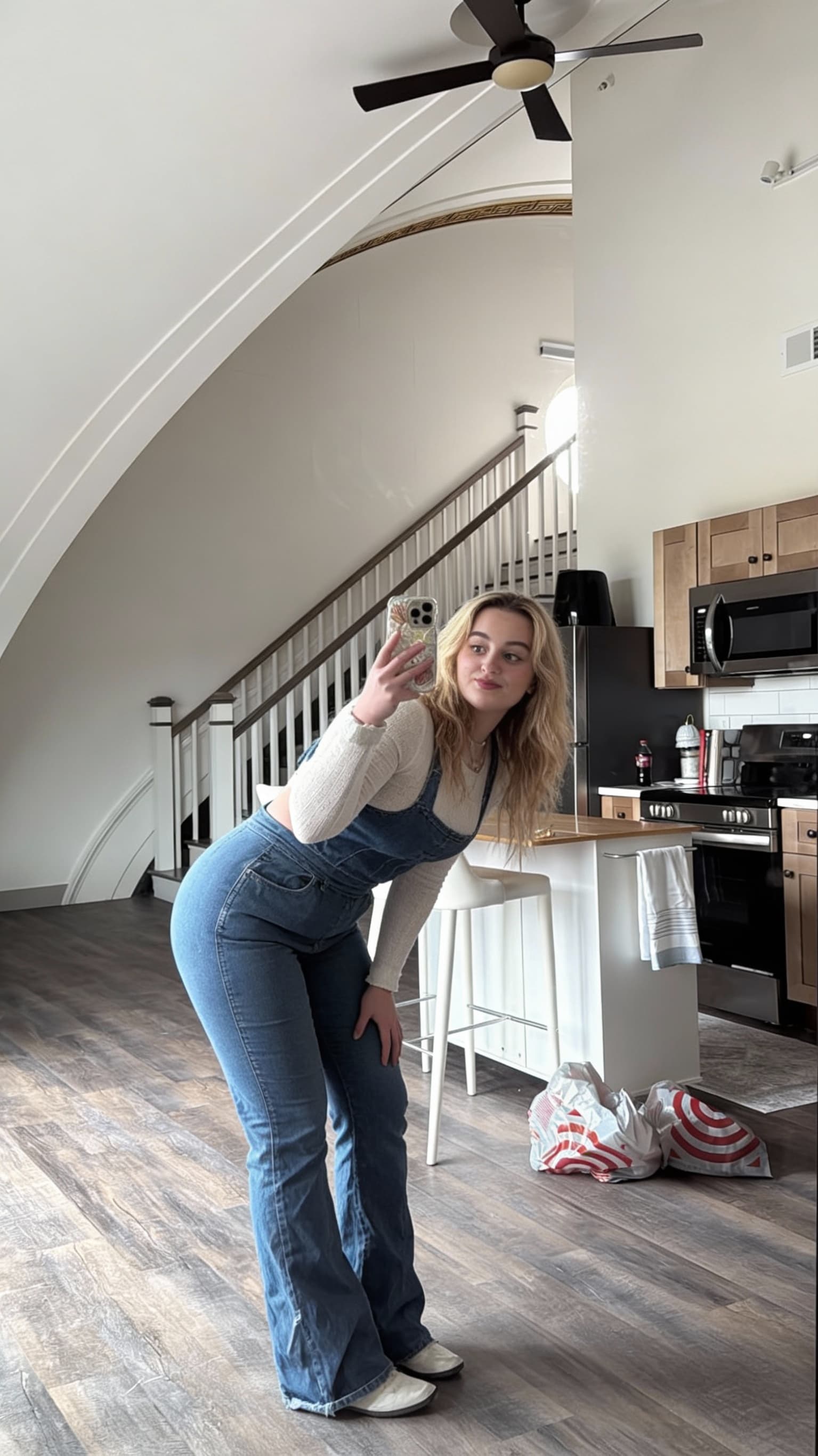 AI generated: bend over