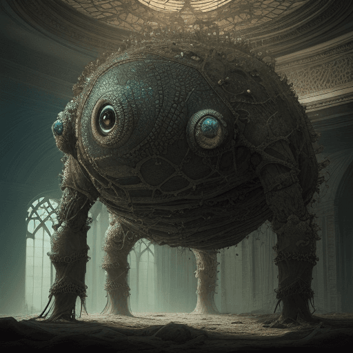 AI generated: A photo of two bacterias with eyes, atmosphere; 8k, intricate detail, photorealistic, realistic ligh...