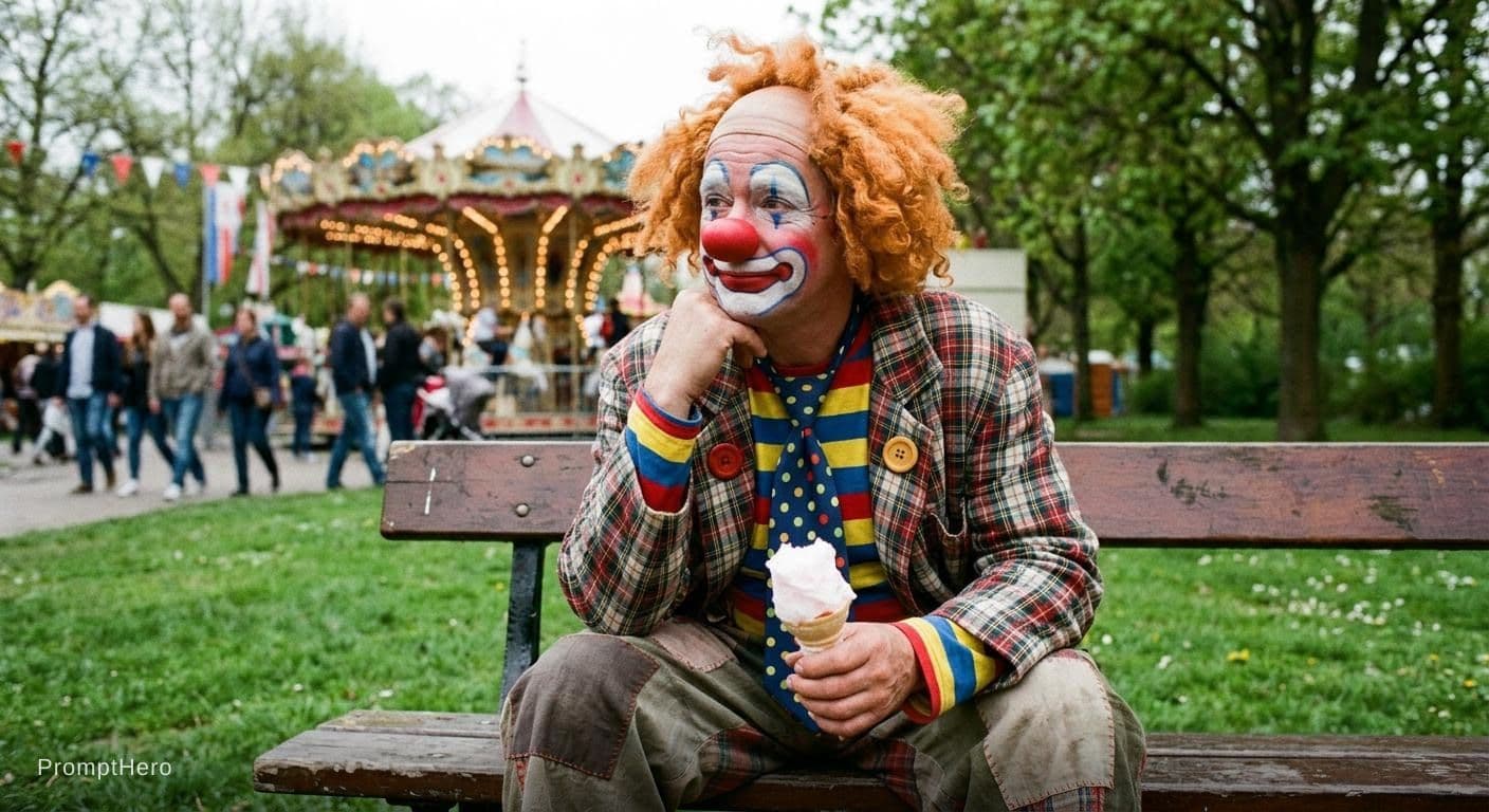 AI generated: Clown 