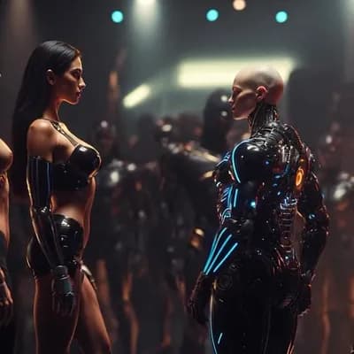 AI generated video: High-frame-rate cinematic performance sequence, natural real-time motion, grounded physical pacing, ...