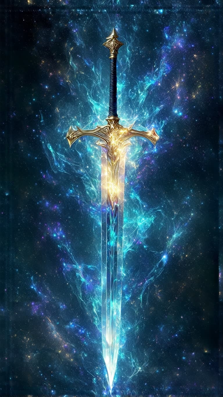 AI generated: Tarot card frame with photo placeholder romantic  card will feature hyper-realistic gold, opal quart...