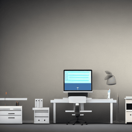 AI generated: An image depicting the fundamental concept of building a successful side business. The scene include...
