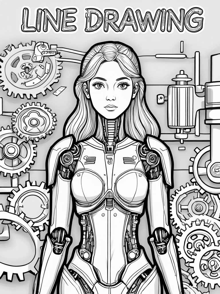 Line Drawing - CE - Image 1