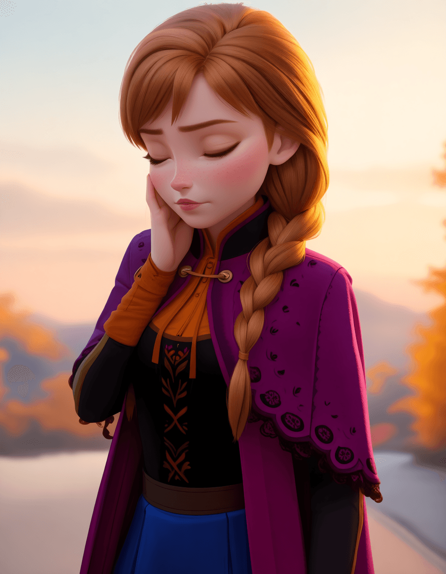 Anna (Frozen) CG - Anima & Illustrious - Image 3