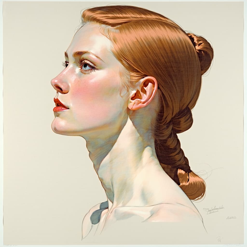 AI generated: inspired by the techniques of (((Joseph Christian Leyendecker))), featuring (bold brushwork) illustr...