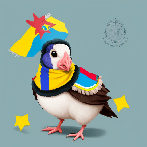AI generated: Un cuy animado de alta resolución, con vestimenta ecuatoriana, que sea carismático y llamativo.