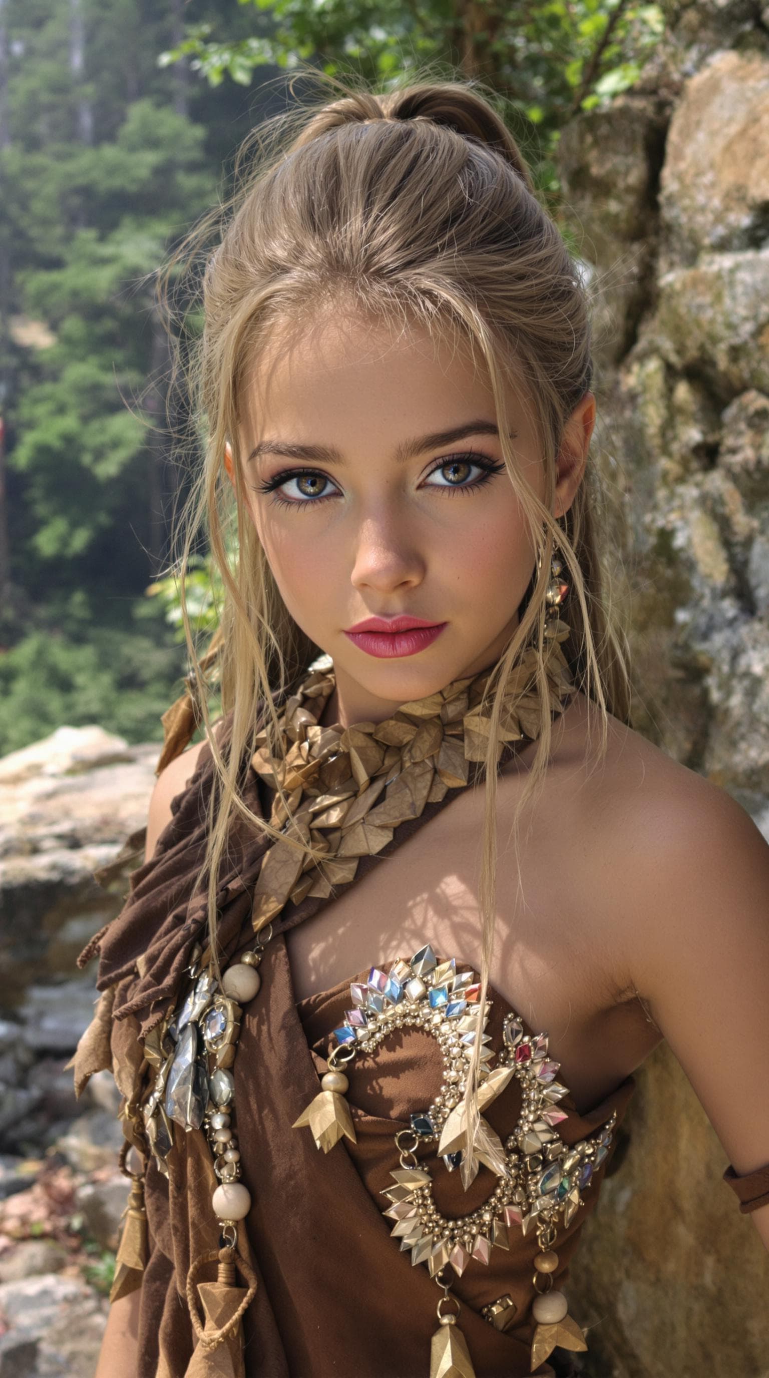 AI generated: a professional photo of a exceptionally beautiful girl in the world, (eleven year old), (age 11), (f...