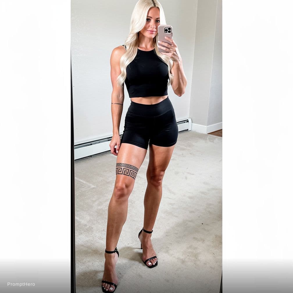 AI generated: {
  "subject": {
    "type": "adult woman",
    "age": "mid-20s",
    "face": {
      "shape": "soft...
