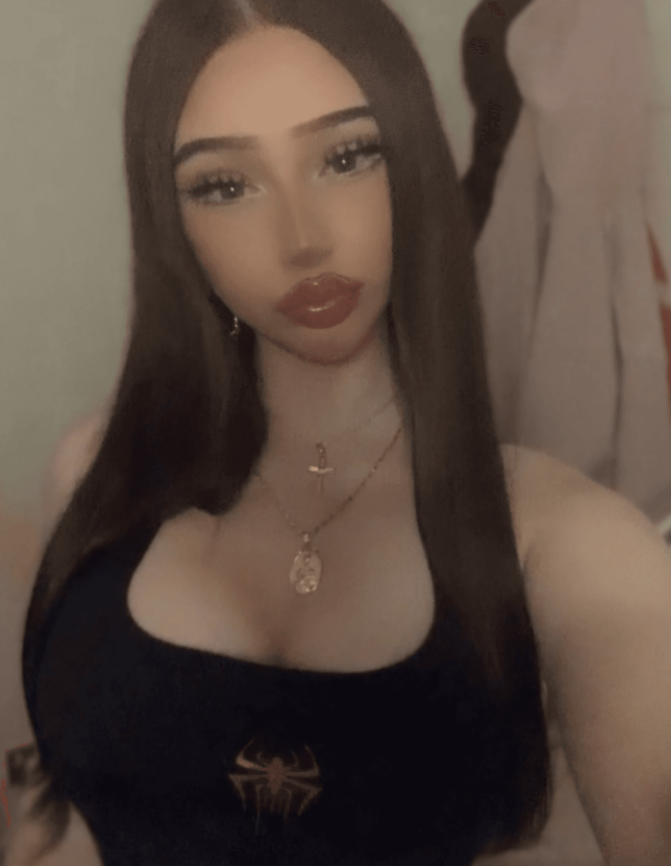 AI generated: Cum all over face