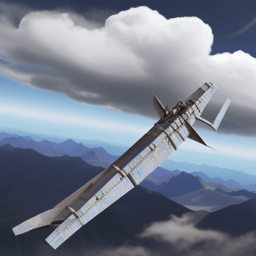 AI generated: Phase-Space Astral soaring in the clouds of the ancient city of the Incas --no People