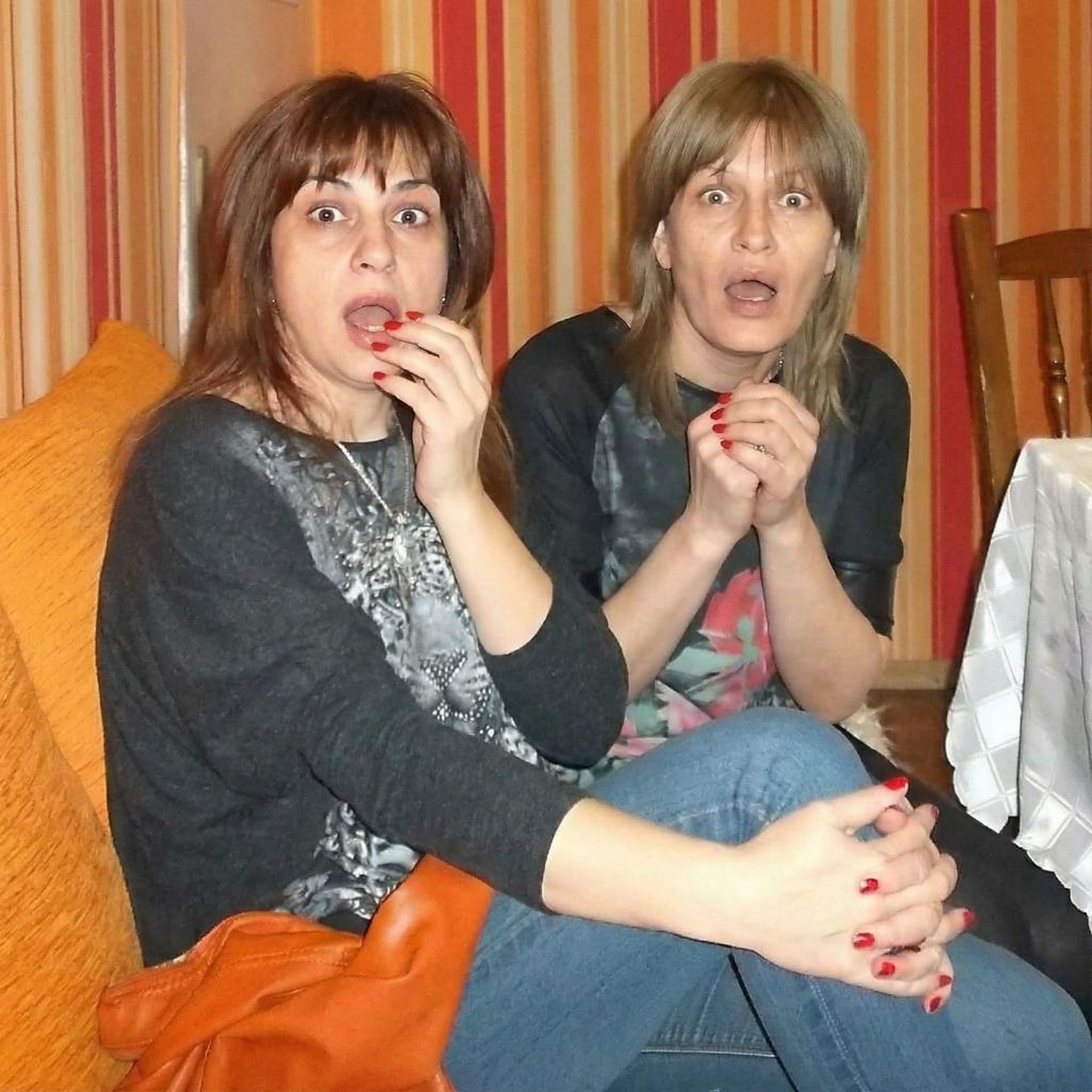 AI generated: shocked face