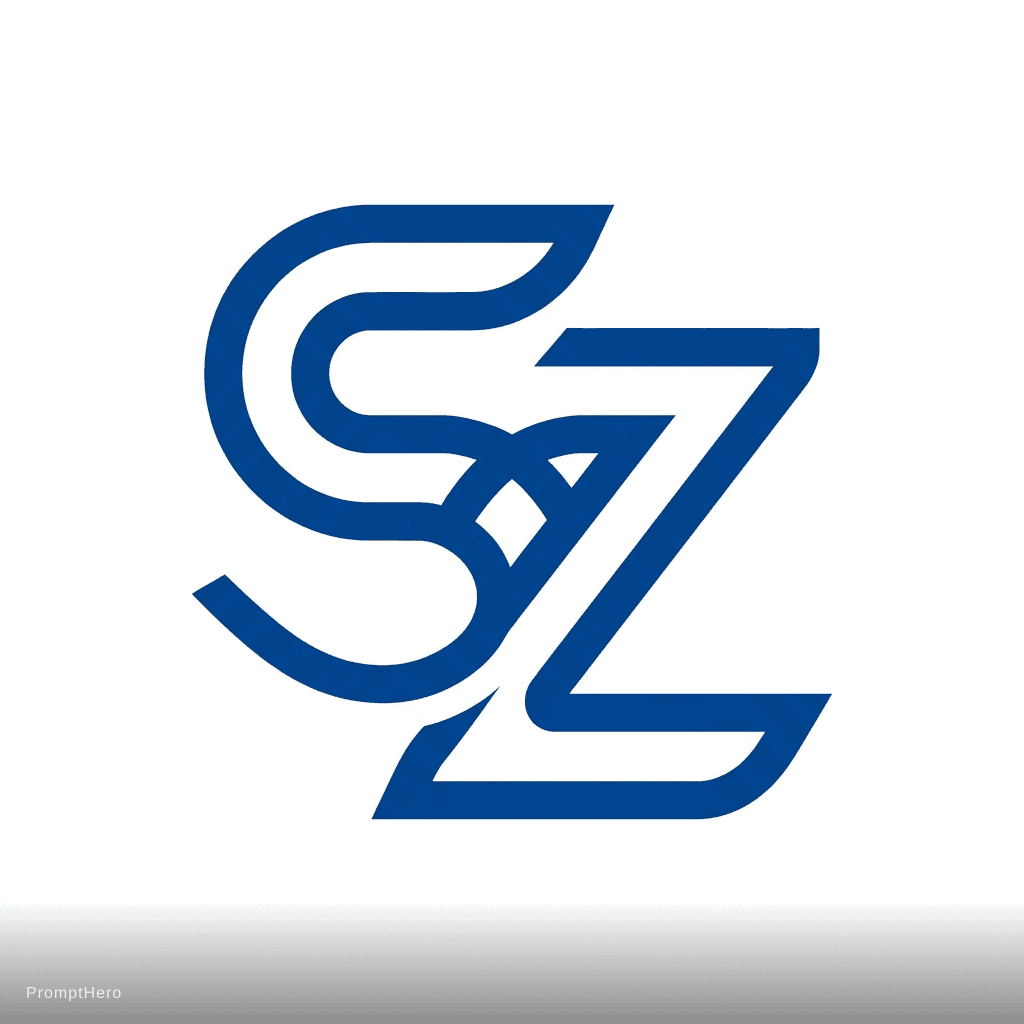 AI generated: logo for letter s and z for an ai director - special 