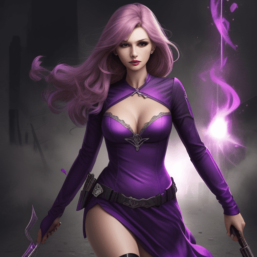 AI generated: heroine 



