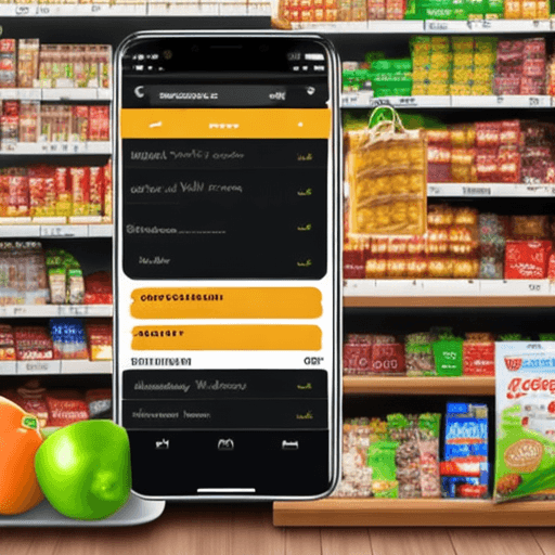 AI generated: app generate accurate personalized groceries list
