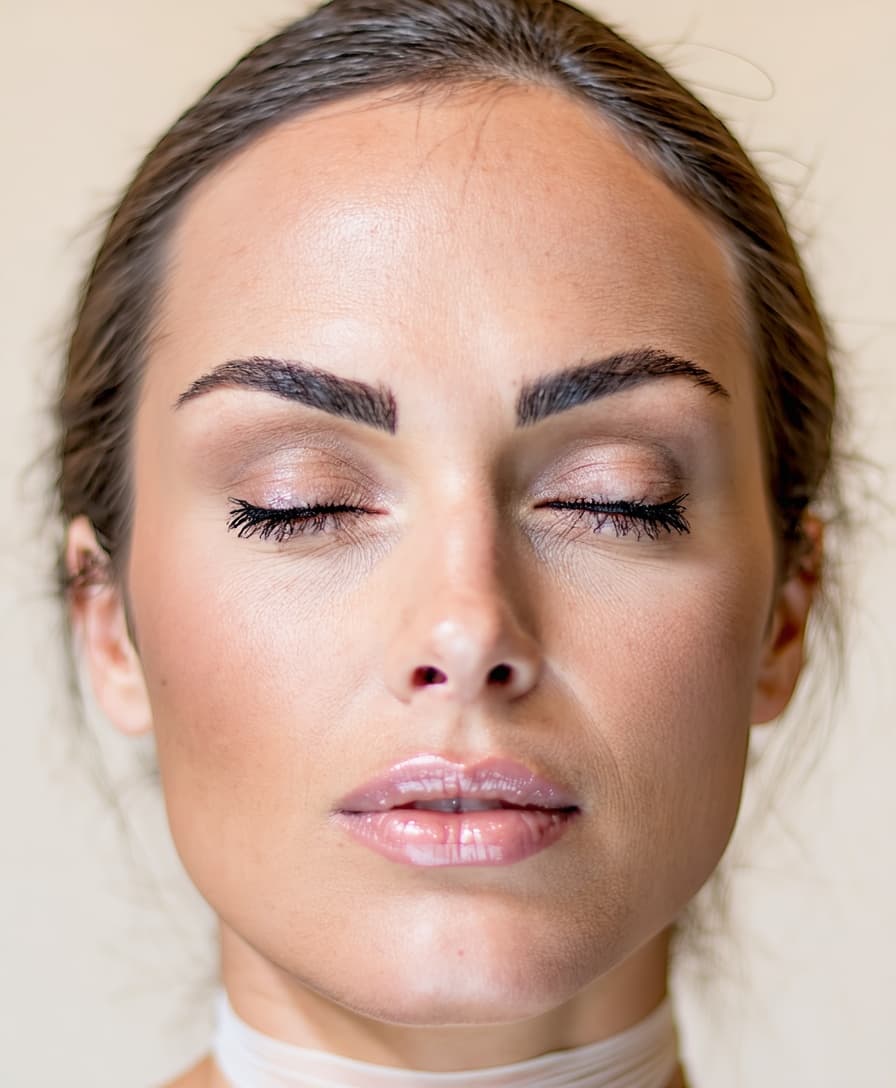 AI generated: Woman in stockings