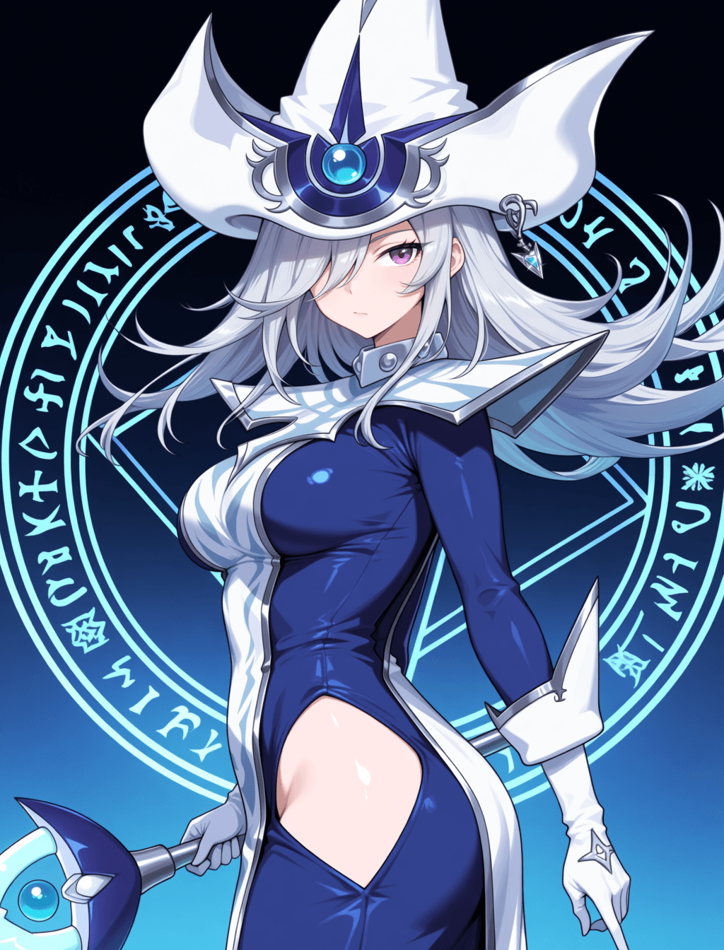 Yu-Gi-Oh! - Silent Magician - archetype (サイレント・マジシャン ) illuXL & Amina