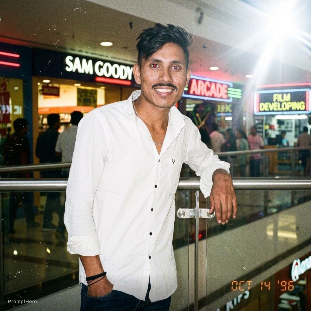AI generated: I need a old school pic and creat a background flash 