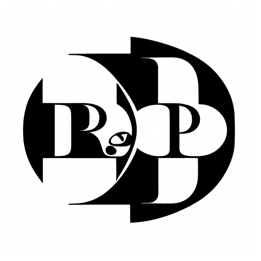 AI generated: a simple logo of the letters P and R side by side , simple , just p and r