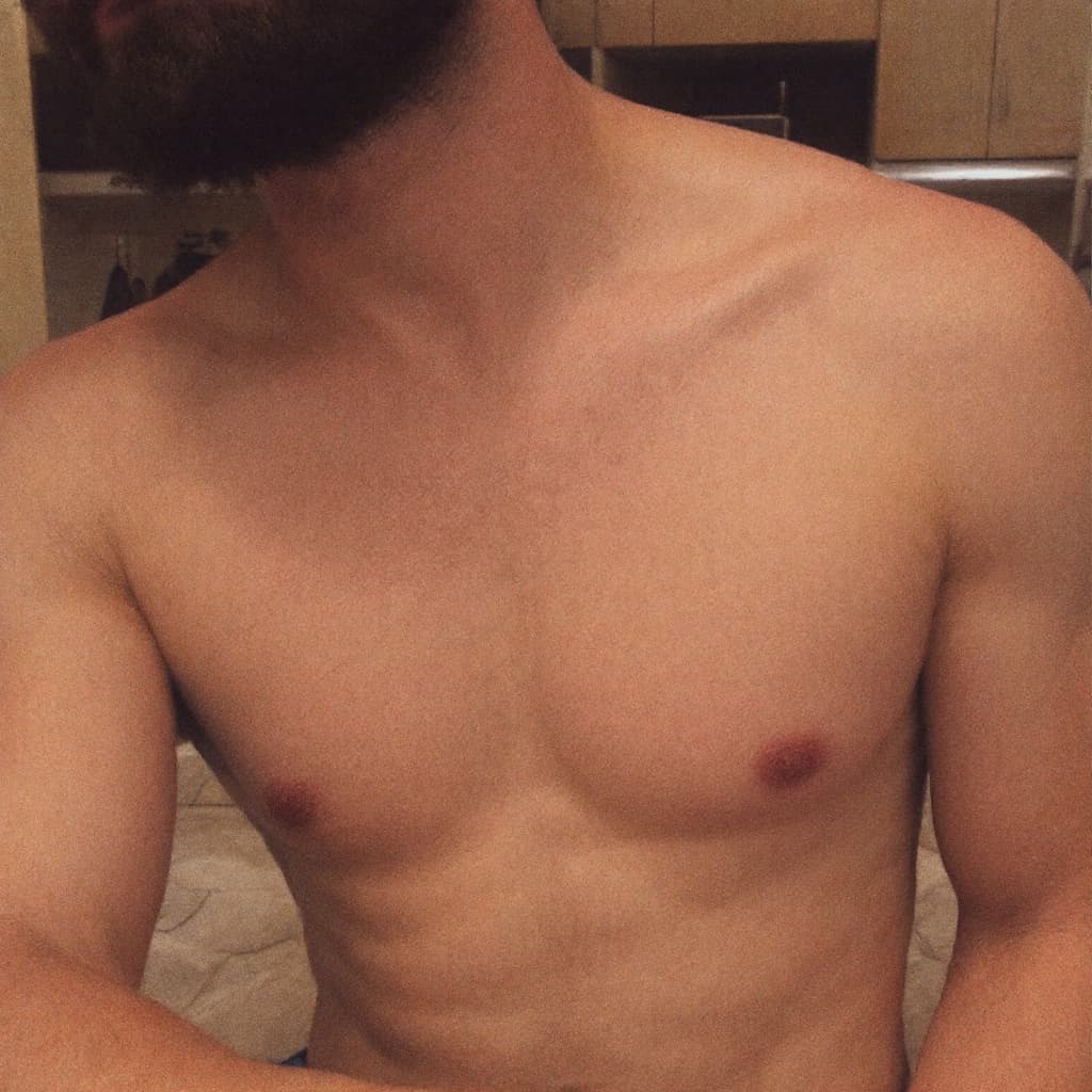 AI generated: boys no shirt