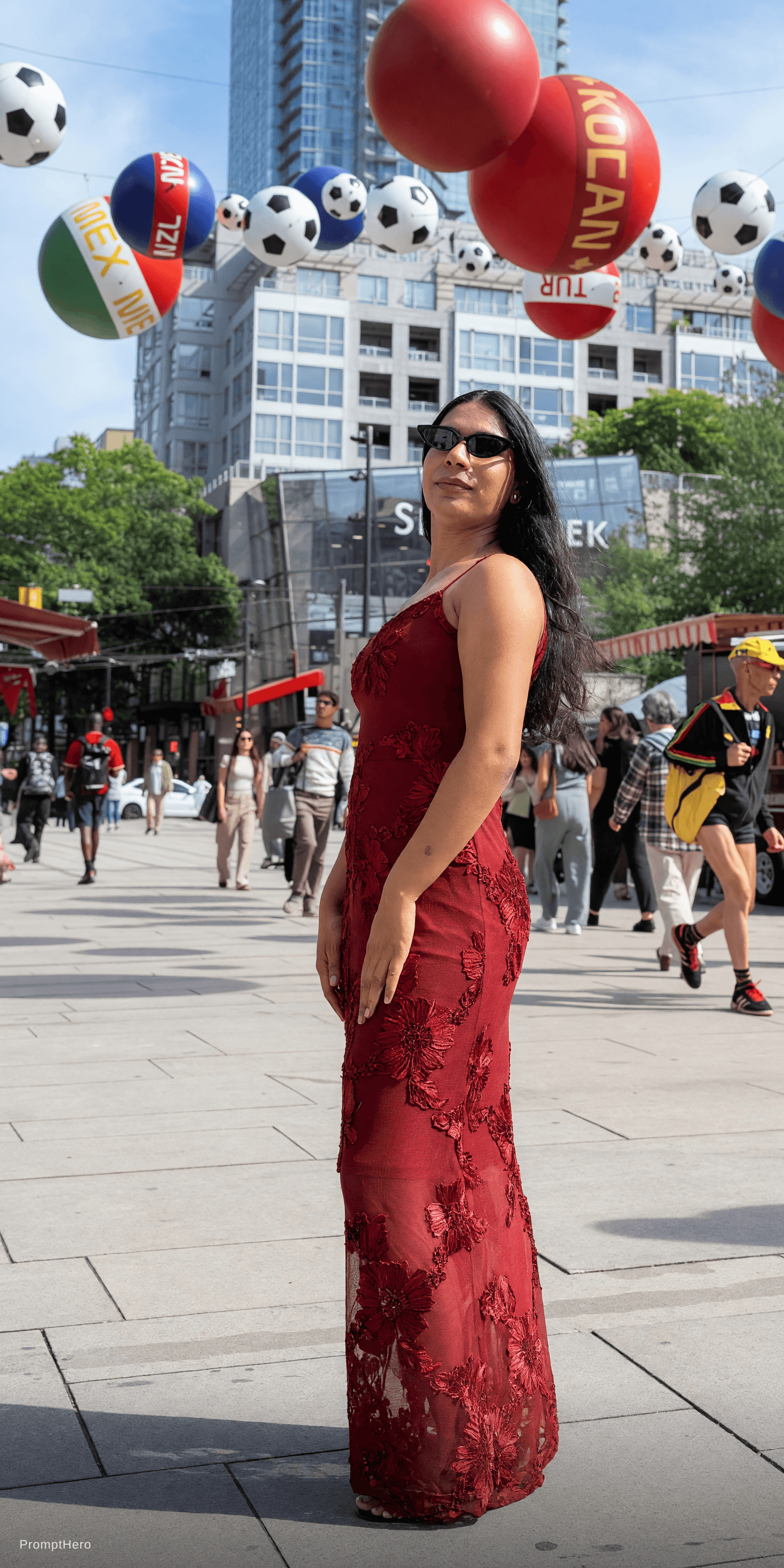AI generated: high-resolution photograph, this woman in the photo attached, stunning use of shadows, make it brigh...