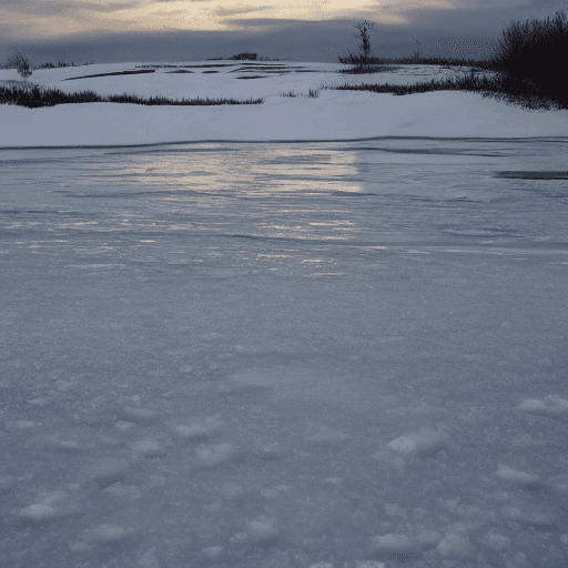 AI generated: Meanwhile, the world resembles a lump of snow in warm hands: it melts, runs off with water, but the ...