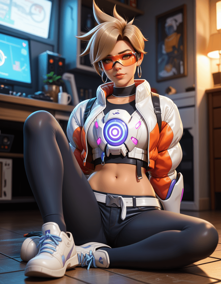 Tracer Le Sserafim skin