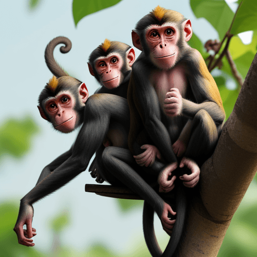 AI generated: a monkey on a monkey on a monkey on a monkey on a monkey