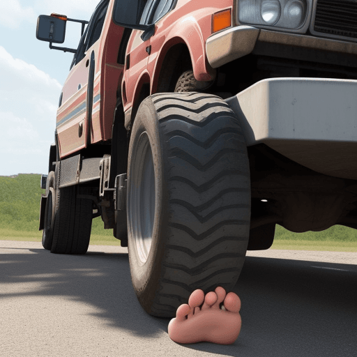 AI generated: Take a toe. Make it into a tow truck