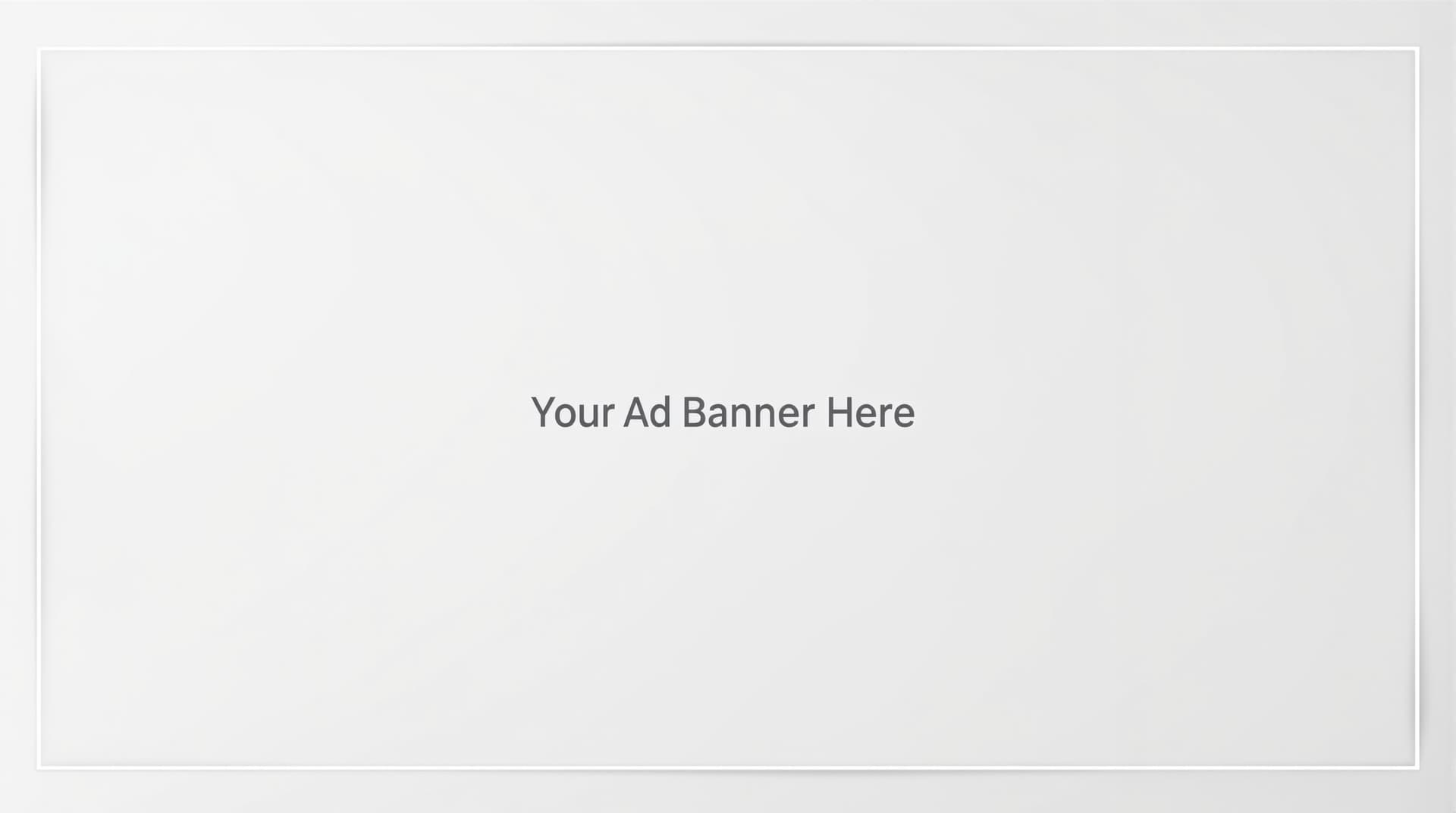 AI generated: “A minimalist vertical web banner placeholder, light grey or off-white background with a subtle bord...