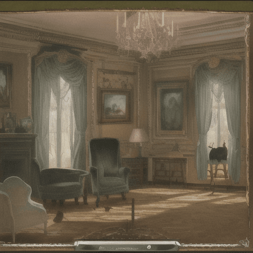 AI generated: morally questionable images, Cartoon, animals, Disorder. vintage photographic cabinet card autochrom...