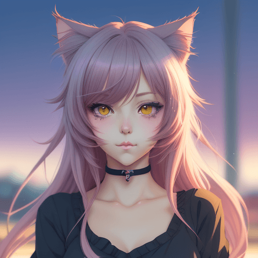 AI generated: a close up of a person with moew pose, beautiful anime catgirl, anime catgirl, anime vibes, anime st...