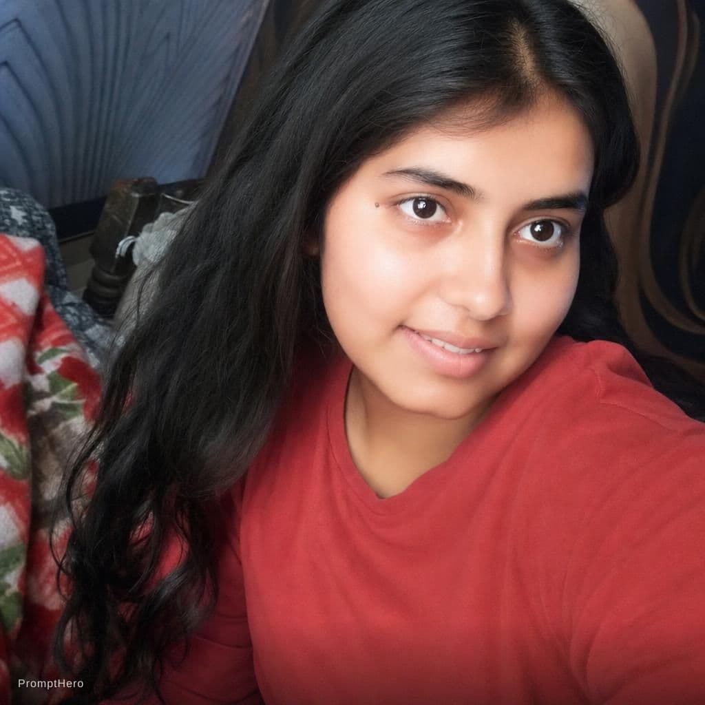 AI generated: Glowing skin and natural 
