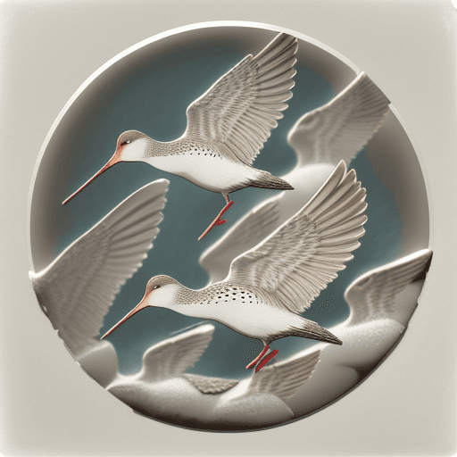 AI generated: analog style, vintage allure,

plaster bas relief of a murmuring of dunlins in flight over the cold ...