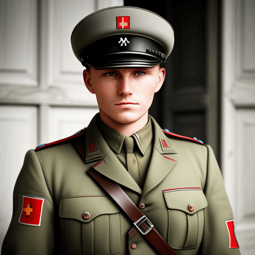 AI generated: ultr realicstic photo of a german wehrmacht soldier