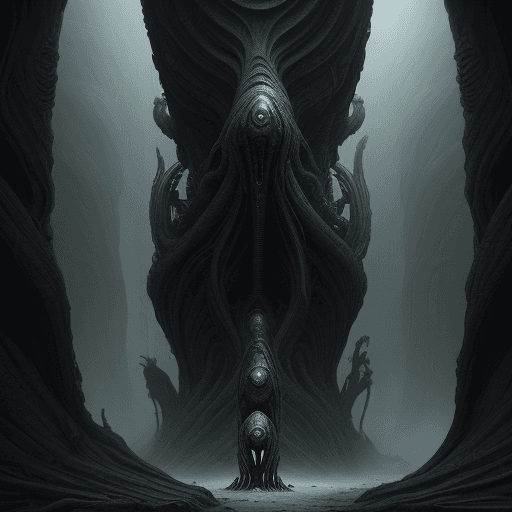 AI generated: Oscar winning detailed photography, cinematic scene, giger art style, alien creative architecture, a...