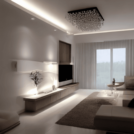 AI generated: Minimalistic Interior Design