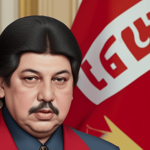 AI generated: imagine the victory of the communist party in paraguay and party in Lopez palace