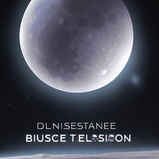AI generated: space business presentation lunar colonies