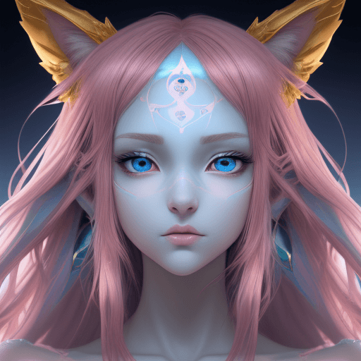 AI generated: beautiful, cute, mysterious. perfect in every way with a perfectly beautiful twist, astonishing, ama...
