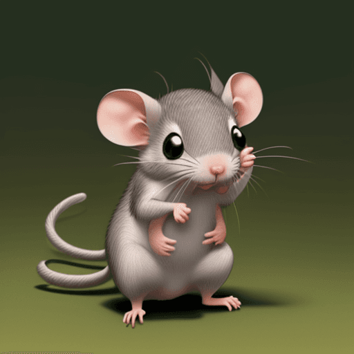 AI generated: litlle rat animation
