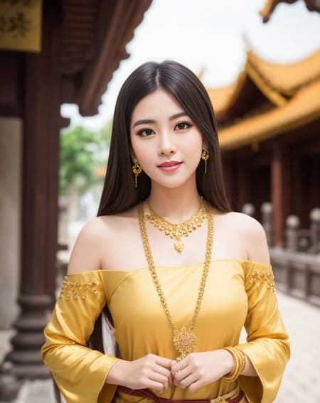 Thai in thailand Tradition dress