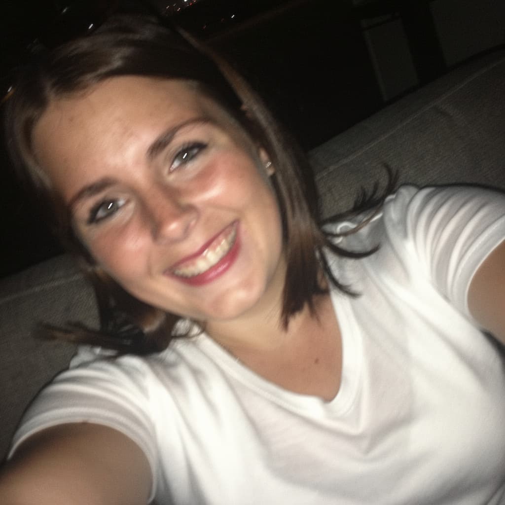 AI generated: Using the uploaded reference photo, create a standard iPhone selfie with flash. Candid photo. There'...